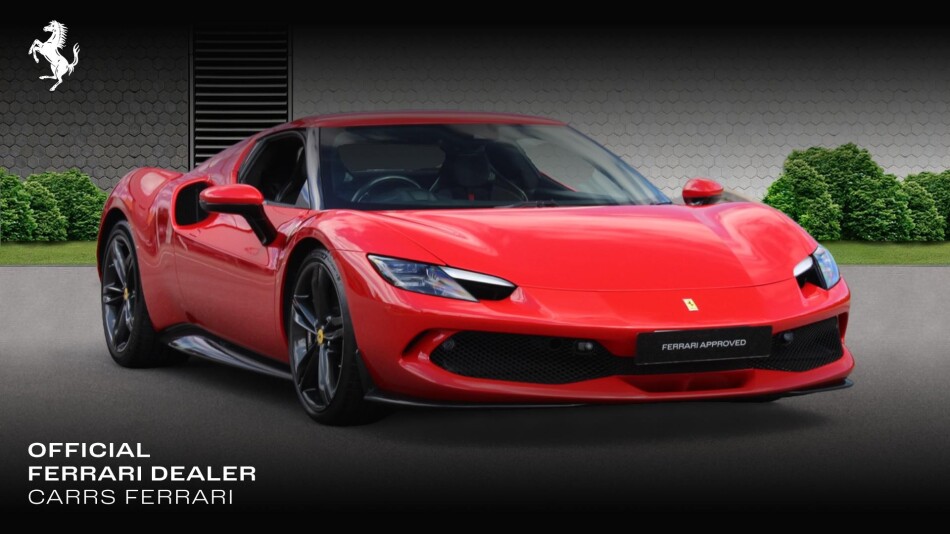 Ferrari 296 GTB 3.0T V6 7.45kWh Coupe 2dr Petrol Plug-in Hybrid F1 DCT (s/s) (830 ps) Coupe